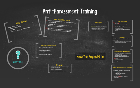 Anti Harassment Training